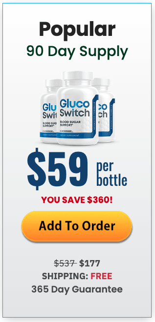 Glucoswitch 3 Bottle