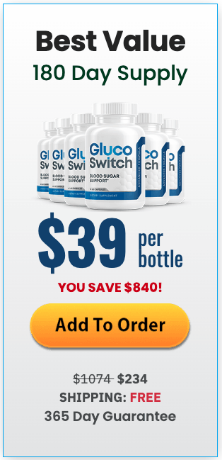Glucoswitch 6 Bottle